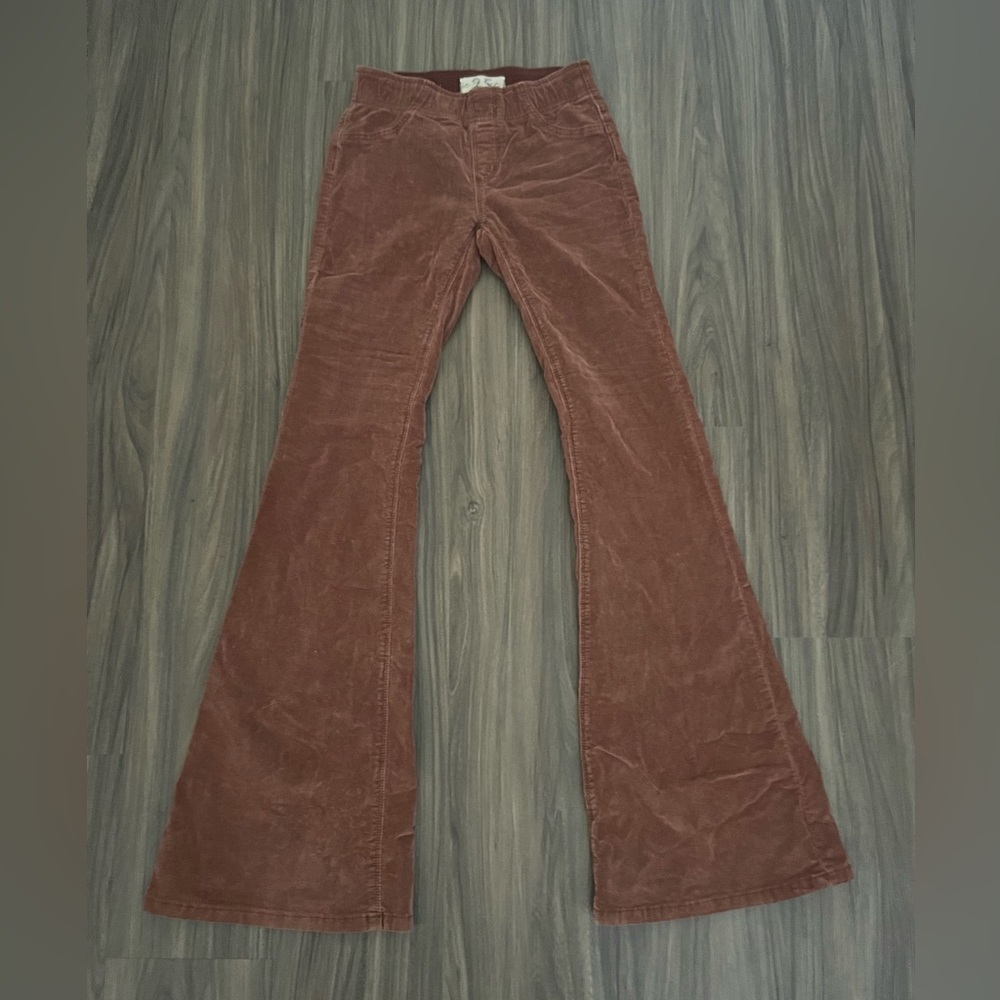 Free People corduroy flare pants size 25